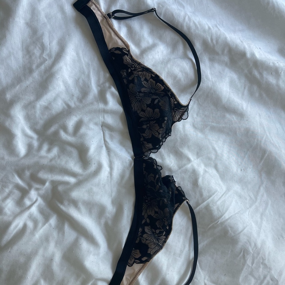 Aerie black lace bra